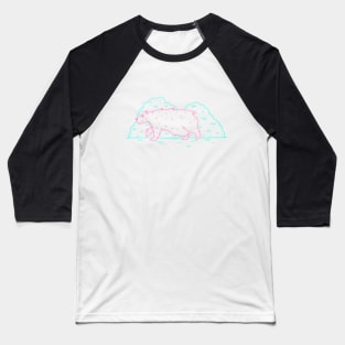 Neon bear Baseball T-Shirt